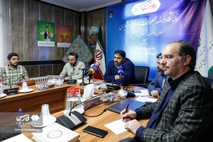 نشست خبری روستا آباد