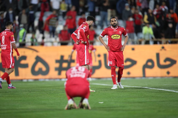شکست پرسپولیس ناراحتی پرسپولیس
