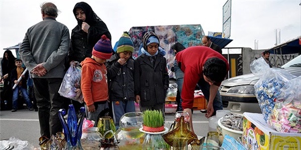 بازارچه نوروزی در ورزقان
