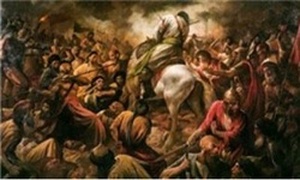 عرش بر زمین افتاد