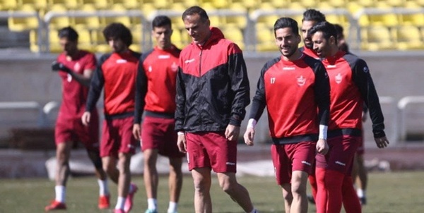 تمرین پرسپولیس