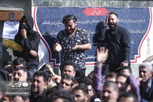 اجتماع عزاداران آقامرتضی علی(ع) در آستان مقدس امام زاده صالح(ع) تجریش 