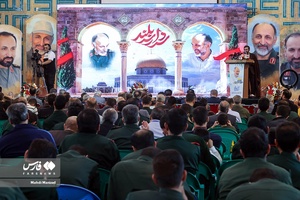 دومین سالگرد شهادت سردار سیدمحمدحجازی در حسینیه شهدای بسیج 
