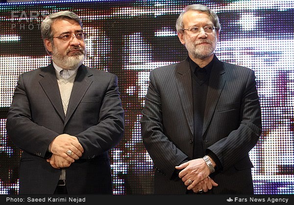 علی لاریجانی و عبدالرضا رحمانی فضلی