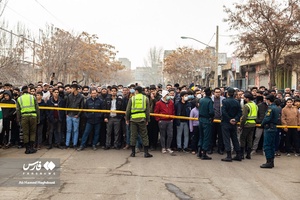 سقوط هواپیمای جنگنده در تبریز