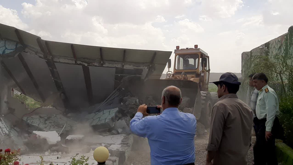 رئيس اداره منابع طبیعی و آبخیزداری شهرستان تبریز - زمین خواری