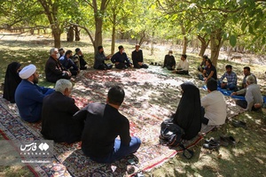 گفت وگو اصحاب رسانه با اهالی روستا