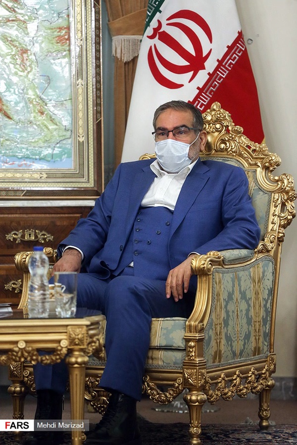 امیر دریابان علی شمخانی دبیر شورای عالی امنیت ملی