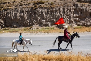 کاروان اسب‌داران حرم‌ تا حرم خراسان‌شمالی به سوی آستان رضوی رهسپار شدند