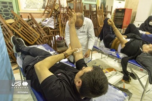 اهداء خون در شب قدر