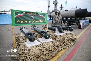نمایشگاه تجهیزات دریایی نداجا در حاشیه مراسم جشن بزرگ اقتدار