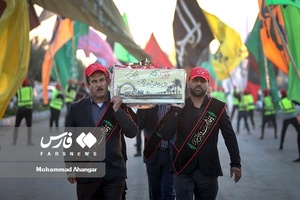 تشییع شهید گمنام در رامشیر
