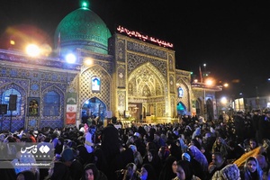 احیای شب بیست و یکم در «آستانه اشرفیه» گیلان