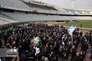 وداع با «ملیکا محمدی» در ورزشگاه آزادی