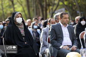 حضور غنی نظری نماینده مردم خلخال و کوثر در مجلس شورای اسلامی  در دومین جشنواره هیوا(به)گیوی