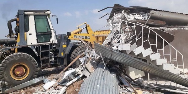 تخریب ویلا در شموشک