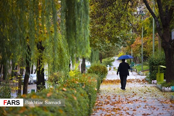 طبیعت پاییزی شهر سنندج‎