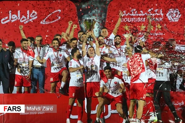 گزارش تصویری از قهرمانی پرسپولیس در لیگ بیستم