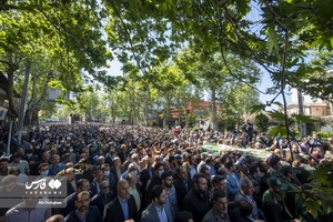 مراسم تشییع شهید مقداد مهقانی در گرگان 
