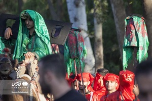 کاروان نمادین« اسرای کربلا» در کرمانشاه