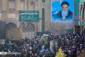 مراسم تشییع پیکر آیت‌الله مصباح یزدی