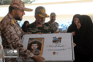 سردار شهید ابراهیم مرتضوی فرمانده سپاه ناحیه ثارالله شیراز