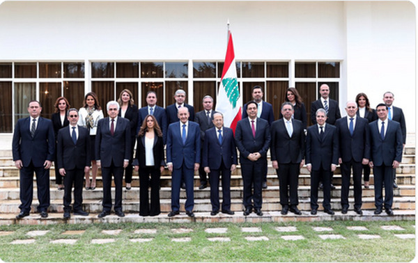 دولت جدید لبنان کابینه جدید لبنان