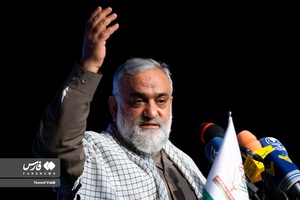 سخنرانی سردار محمدرضا نقدی معاون هماهنگ‌کننده سپاه پاسداران در آیین اختتامیه نخستین جشنواره ملی «ترجمان فتح»