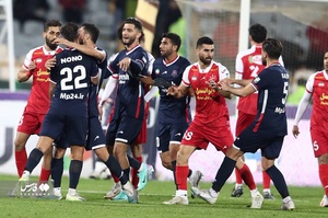گزارش تصویری از دیدار پرسپولیس و نساجی