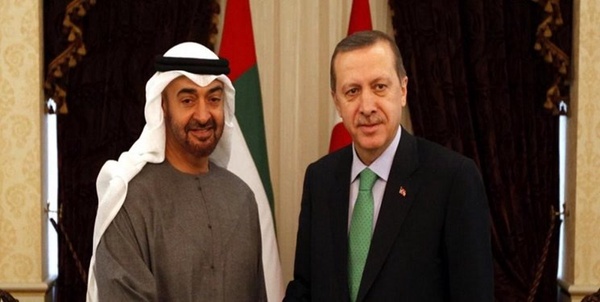 اردوغان و محمد بن زاید