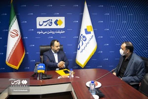 دیدارسیداحسان خاندوزی  وزیر اقتصاد و دارایی  با پیام تیراندازمدیرعامل خبرگزاری فارس
