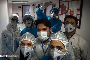 بخش ویژه «بیماران کرونا» بیمارستان امام رضا (ع) تبریز