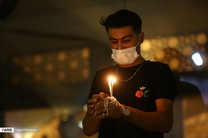 شام غریبان در جوار حرم حضرت معصومه (س)