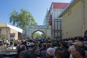 مراسم تشییع شهید مقداد مهقانی در گرگان 