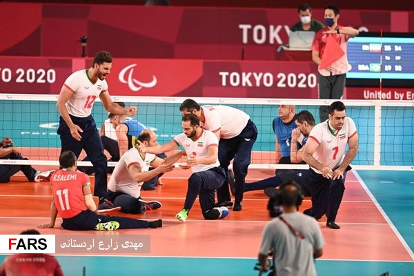 گزارش تصویری از پیروزی والیبال نشسته ایران مقابل برزیل