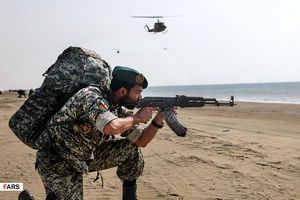 اجرای عملیات متحرک هوایی توسط نیروهای مخصوص در رزمایش ارتش