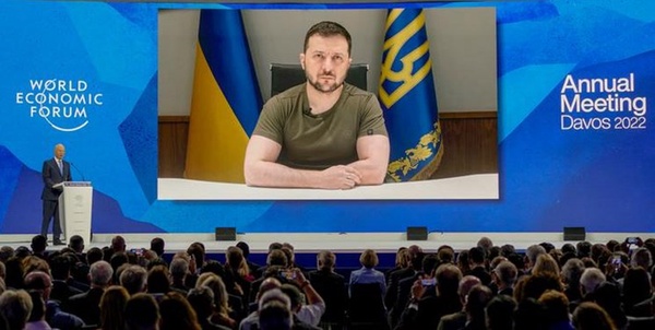 سخنرانی زلنسکی در داووس