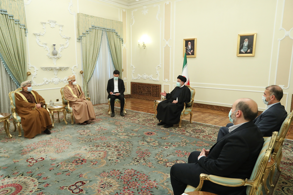 رئیسی  وزیر خارجه عمان