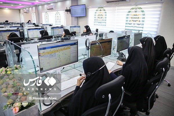 افتتاح سامانه فوریت‌های پلیسی ۱۱۰