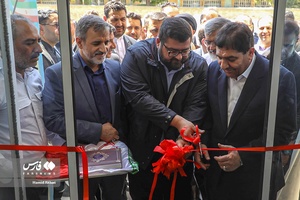 آیین افتتاح مدول سوم تصفیه خانه ارومیه
