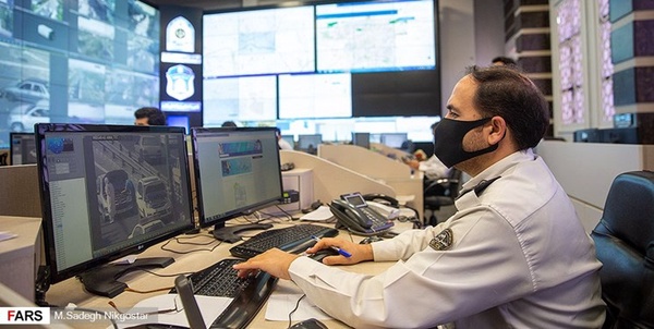 مرکز کنترل ترافیک پلیس راهور پایتخت_ ترافیک_ پلیس راهور