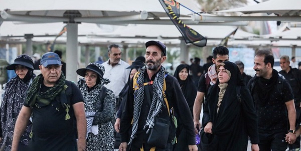 پیاده روی اربعین مرز مهران