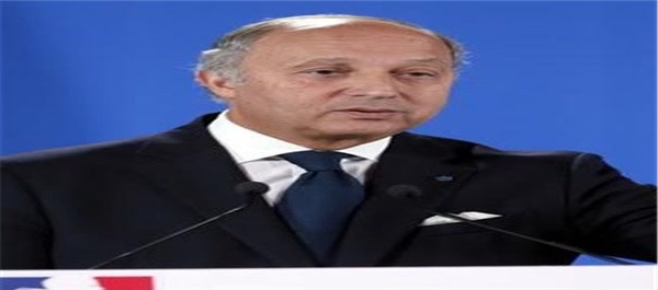 لوران فابیوس وزیر امور خارجه فرانسه