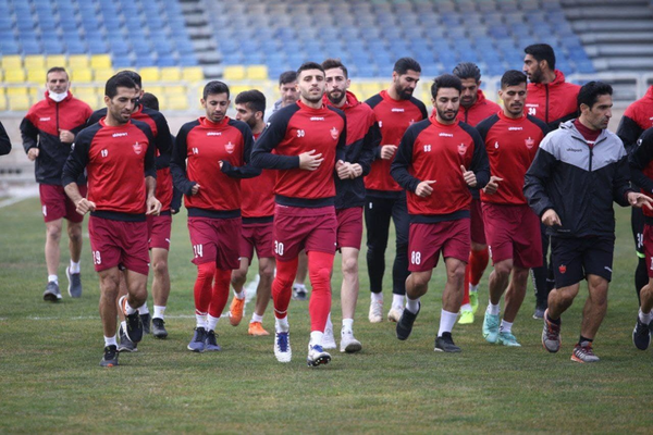 تمرین پرسپولیس