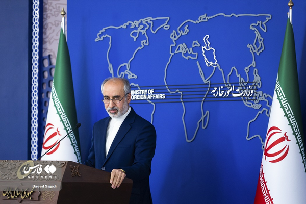 ناصر کنعانی سخنگوی وزارت امور خارجه 