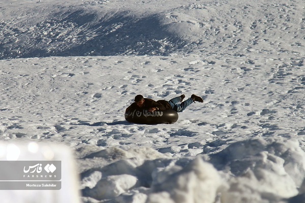 کوه‌ برف در «کوهرنگ»