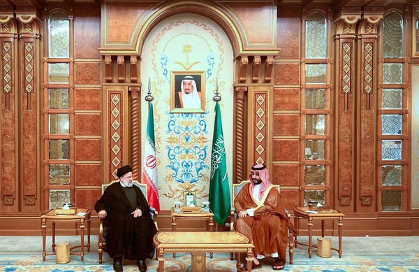 رئیسی و بن سلمان