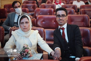 مراسم  ازدواج 114 زوج معلول