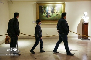 گردشگران نوروزی در کاخ گلستان 