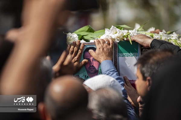 تشییع پیکر شهید «میرشکاری» در کلاله